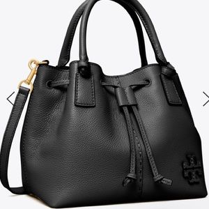 Tory Burch McGraw Small Drawstring Satchel